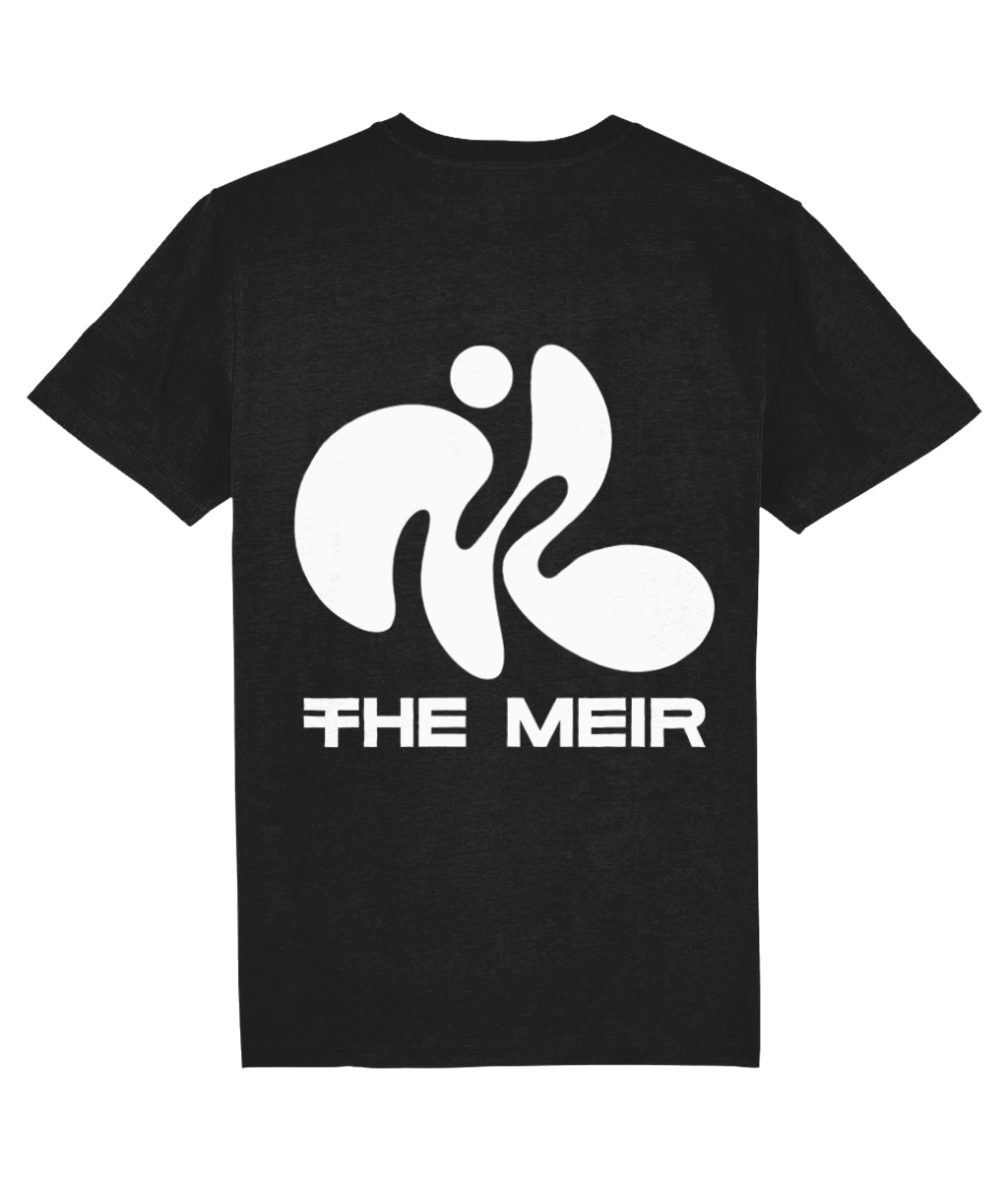 The Meir Signature Tee - Black (Front & Back Print)