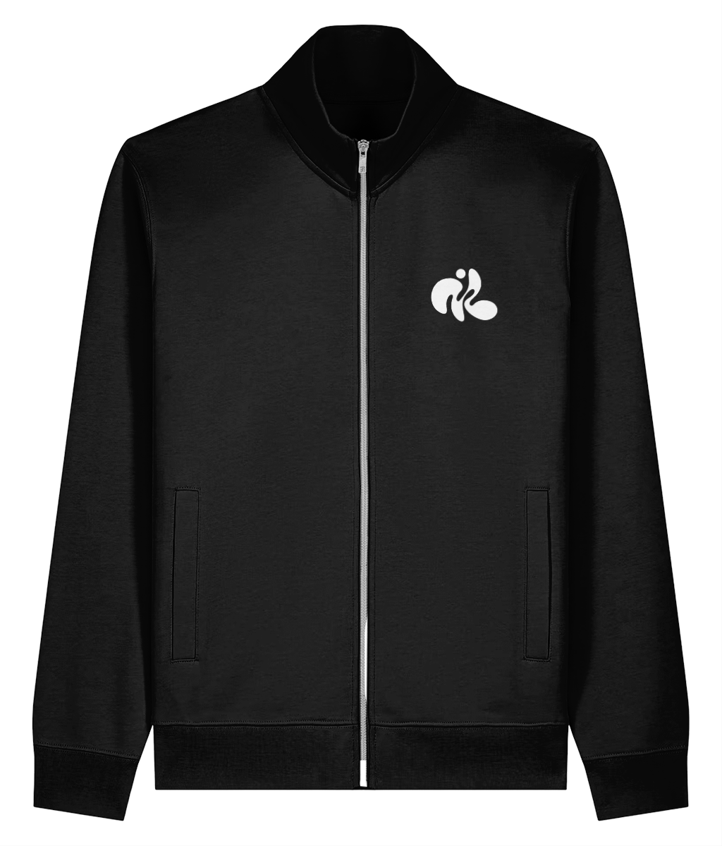 The Meir Signature Zip Sweat – Midnight Black