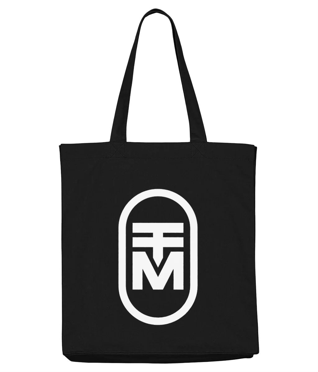 The Meir M-Symbol Organic Tote Bag - Black